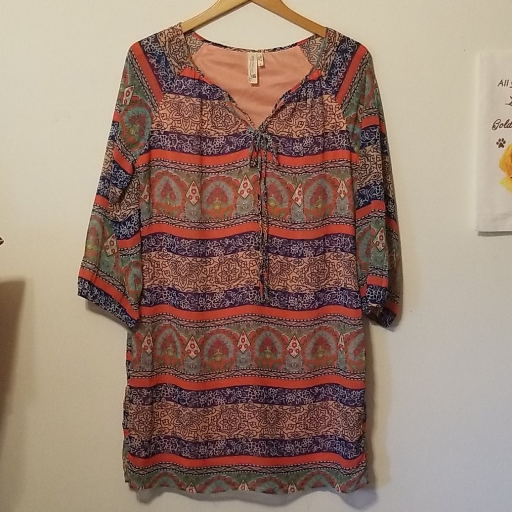 Pink Owl Dress